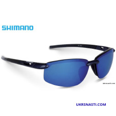 Очки поляризационные Shimano Tiagra Navy Blue лизны синие